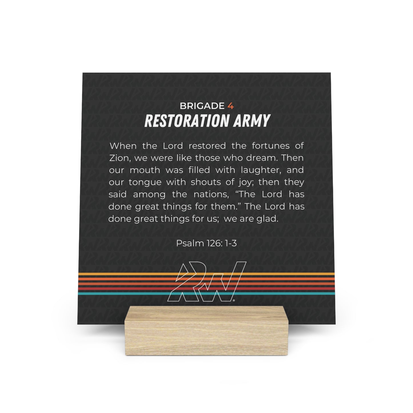 Brigade 4 Desktop Scripture Stand