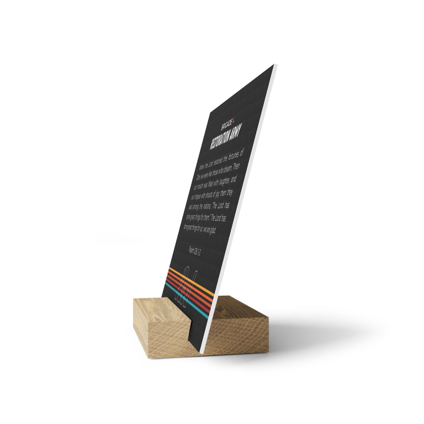 Brigade 4 Desktop Scripture Stand