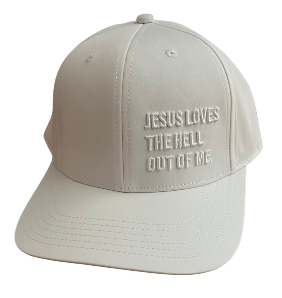 Jesus Loves Me Adjustable Hat