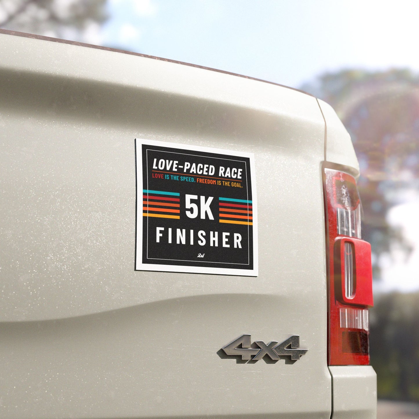 LPR Finisher - 5K Mileage Car Magnet