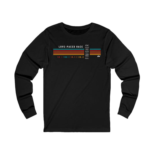 LPR Finisher Unisex Jersey Long Sleeve Tee - black