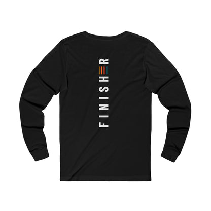 LPR Finisher Unisex Jersey Long Sleeve Tee - black