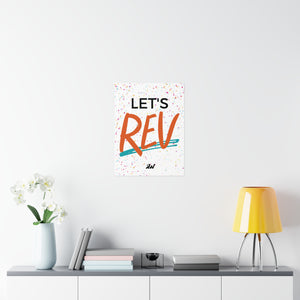 Let's Rev Poster