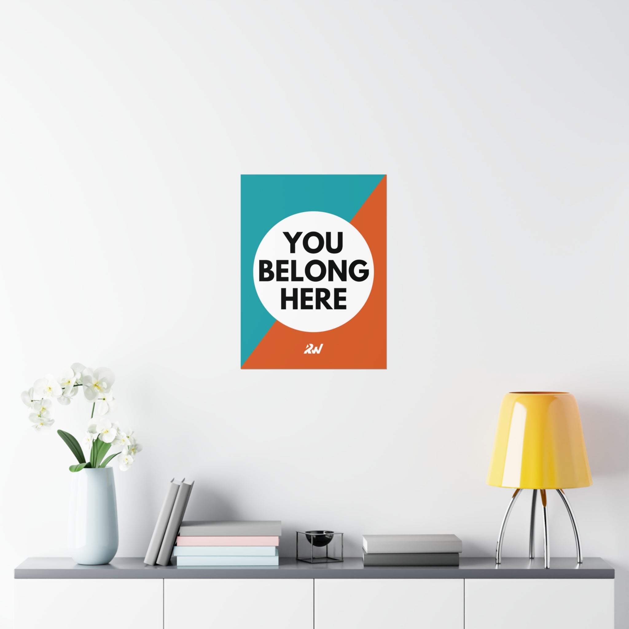 You Belong Here Poster