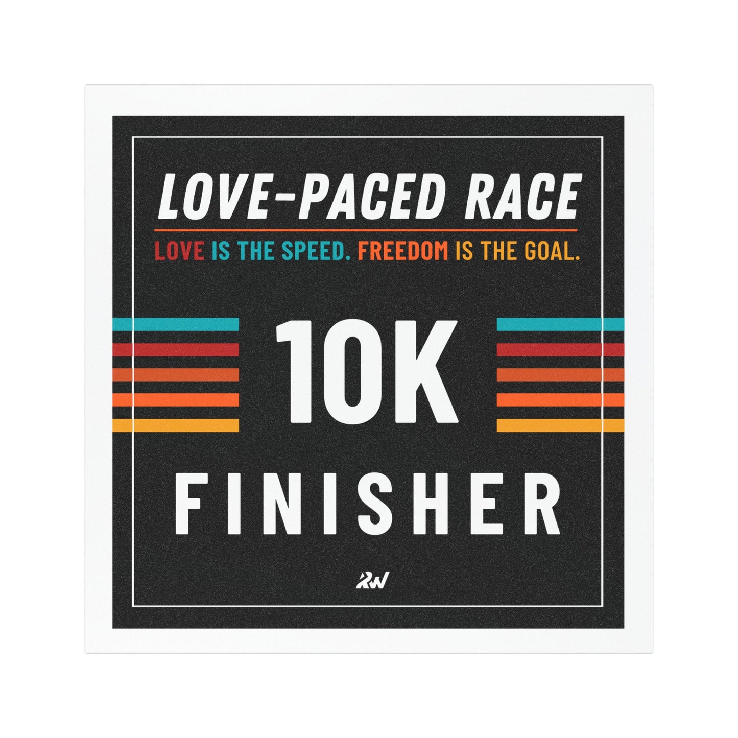 LPR Finisher - 10K Mileage Car Magnet