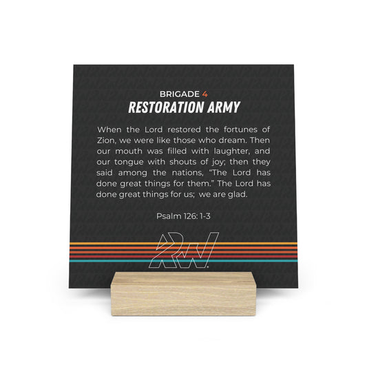 Brigade 4 Desktop Scripture Stand