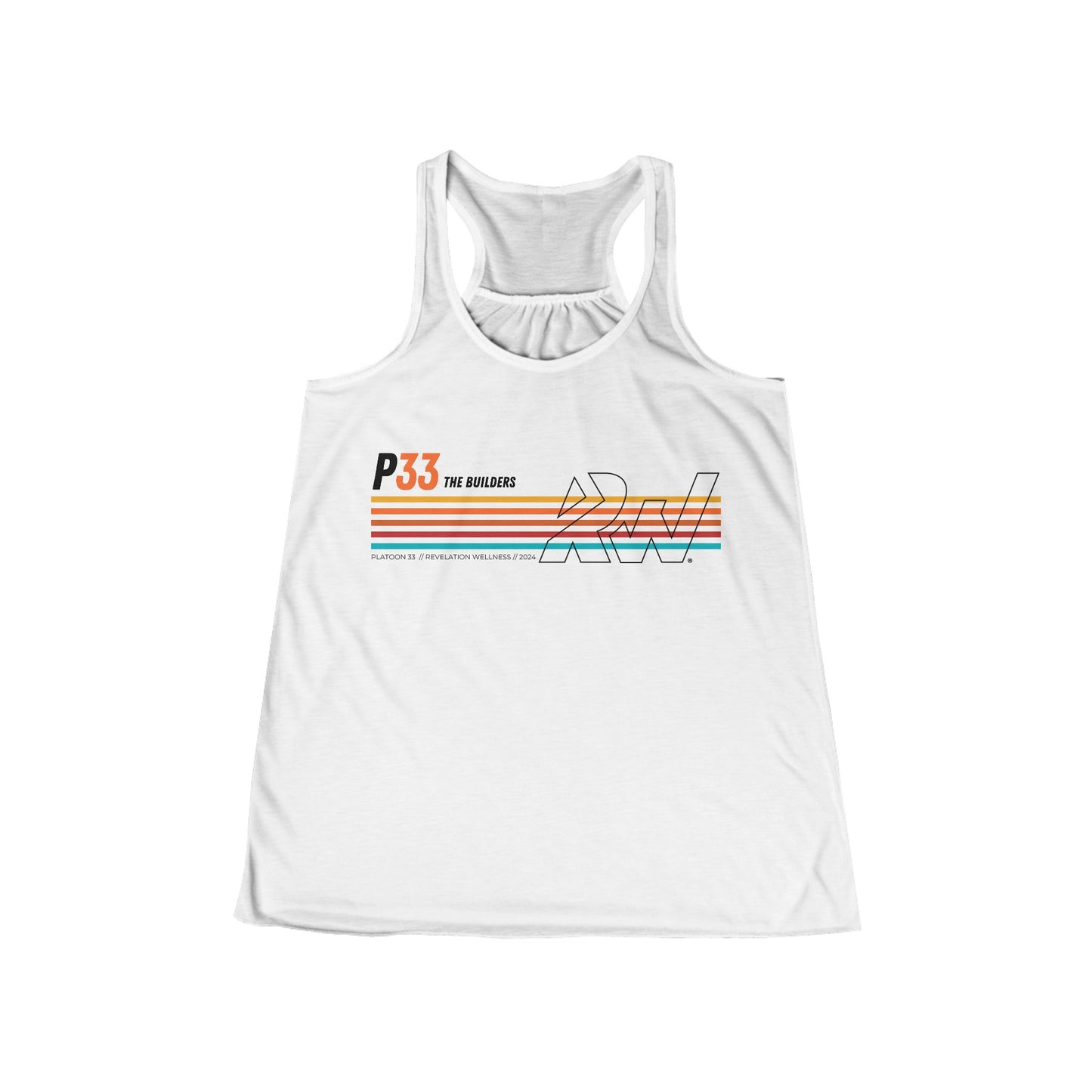 Platoon 33 Flowy Racerback Tank