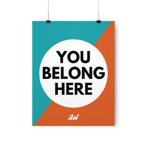 You Belong Here Poster
