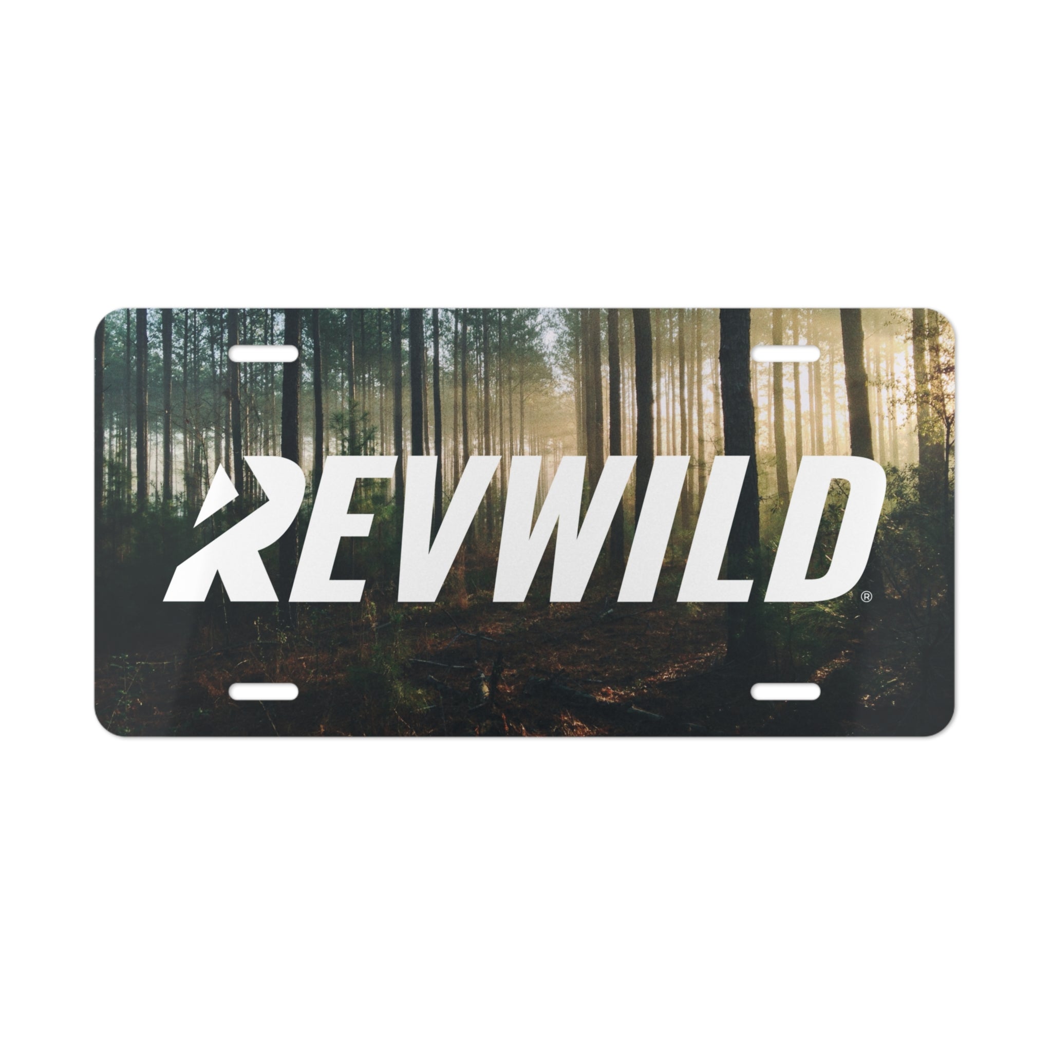RevWild Forest Vanity Plate