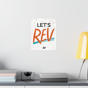 Let's Rev Poster