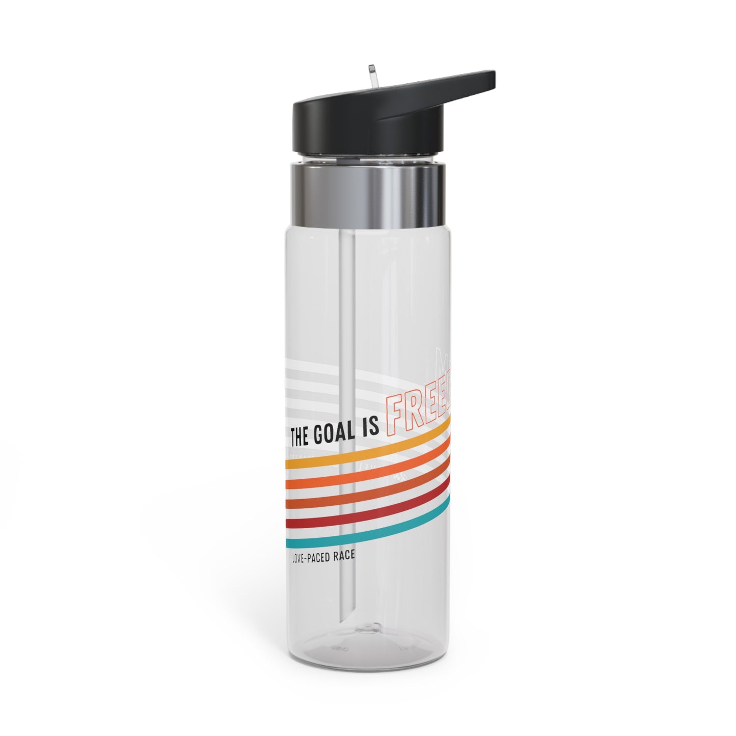 Love-Paced Race Water Bottle