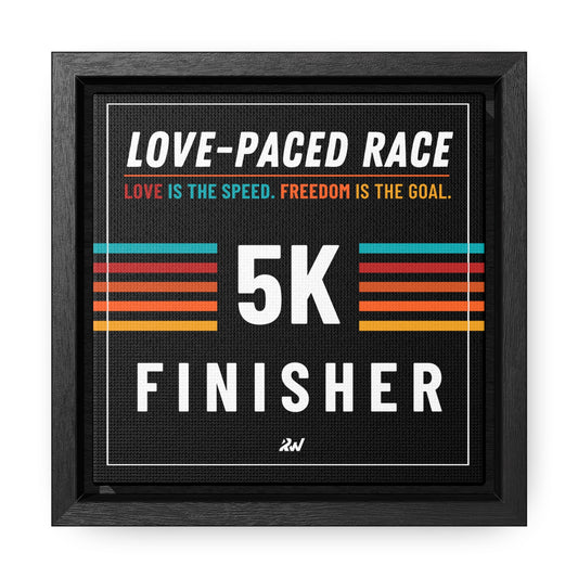 LPR Finisher Gallery Canvas Wrap, Square Frame - 5K