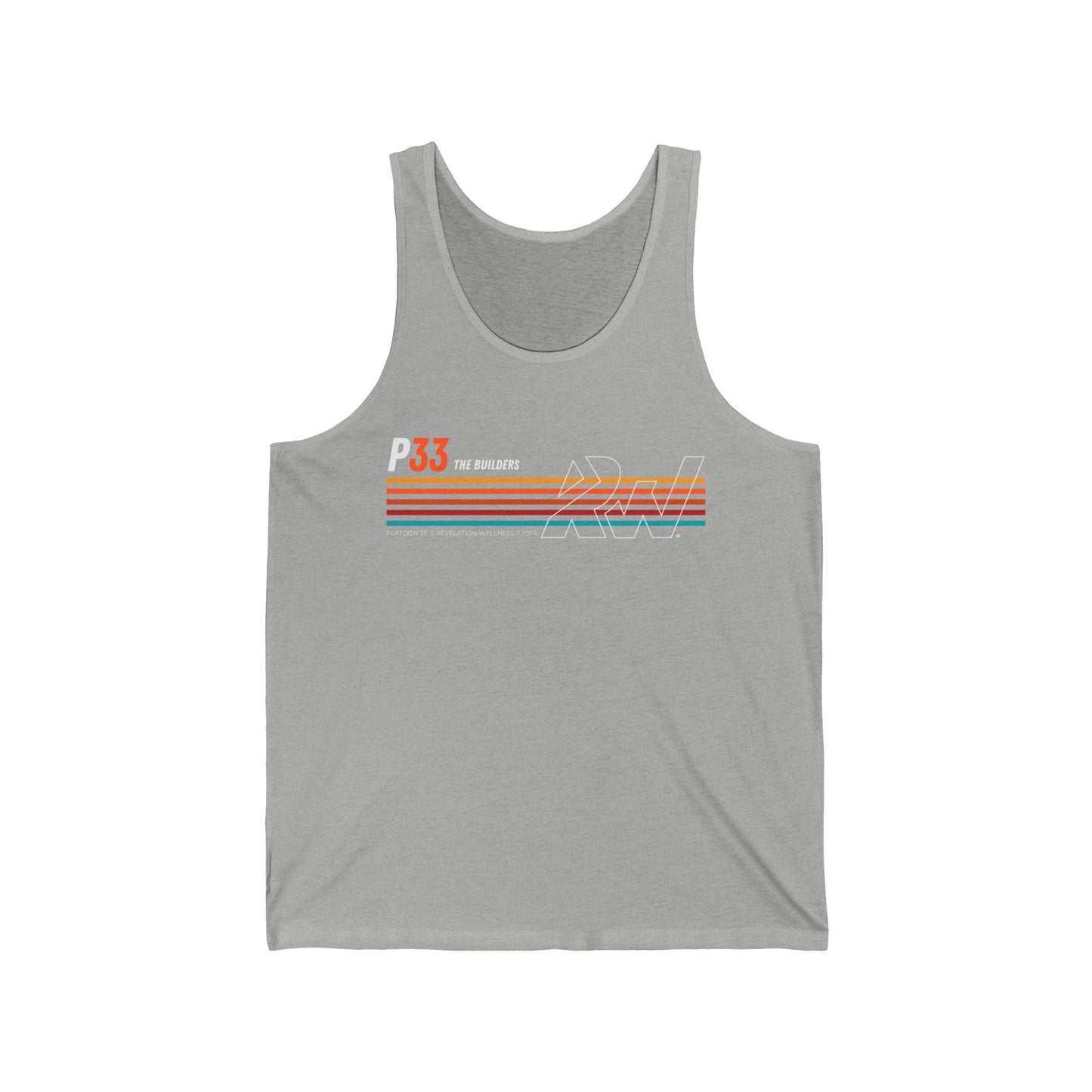 Platoon 33 Unisex Jersey Tank