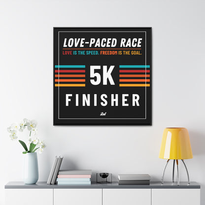 LPR Finisher Gallery Canvas Wrap, Square Frame - 5K