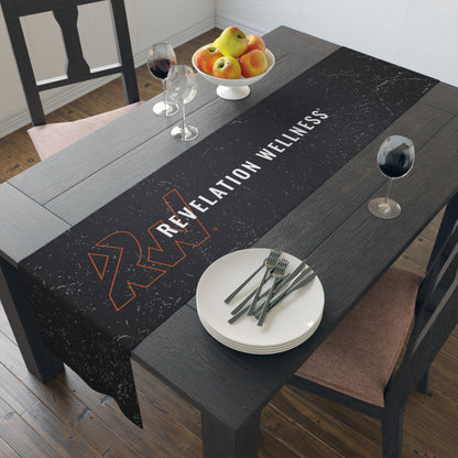 Vintage Black Table Runner