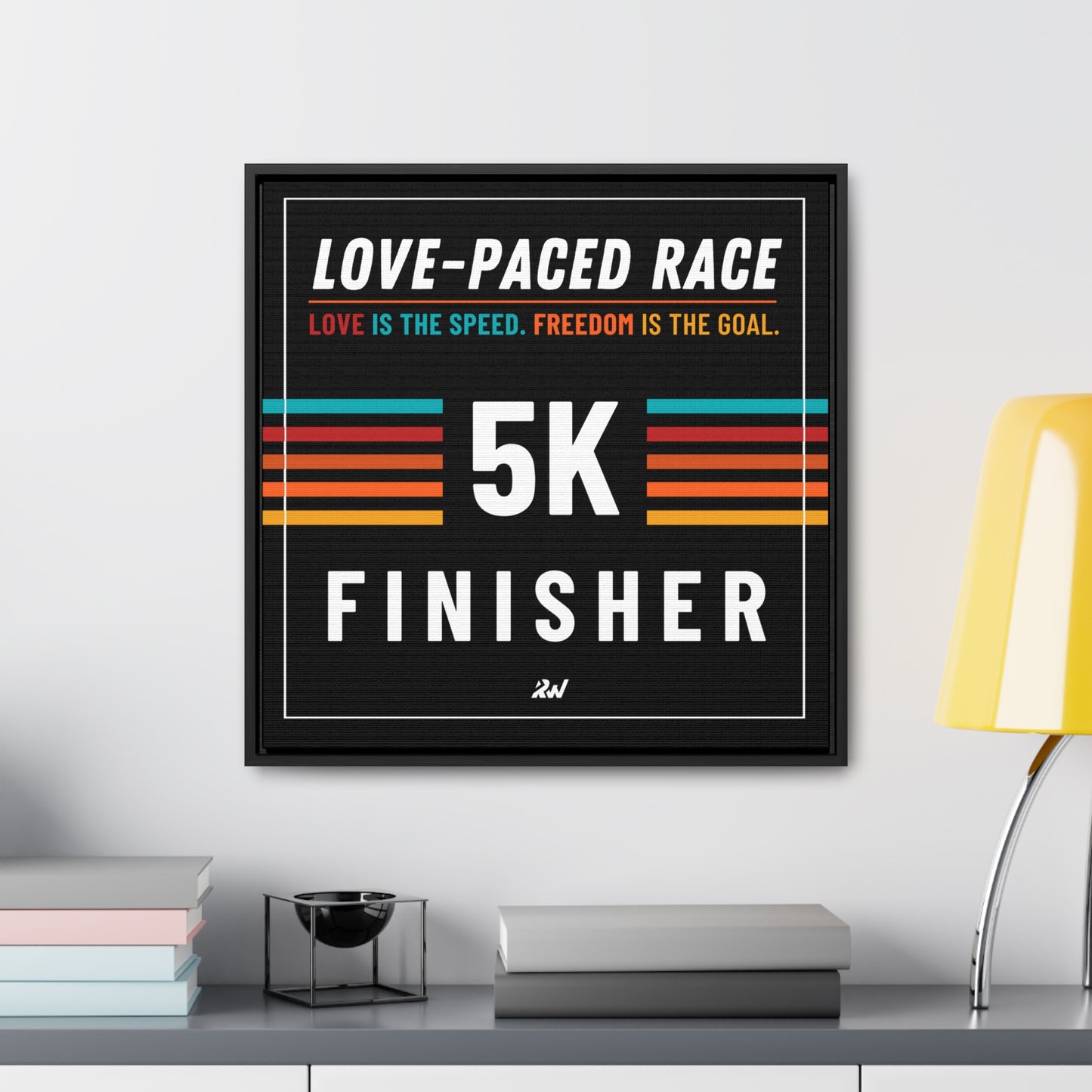 LPR Finisher Gallery Canvas Wrap, Square Frame - 5K