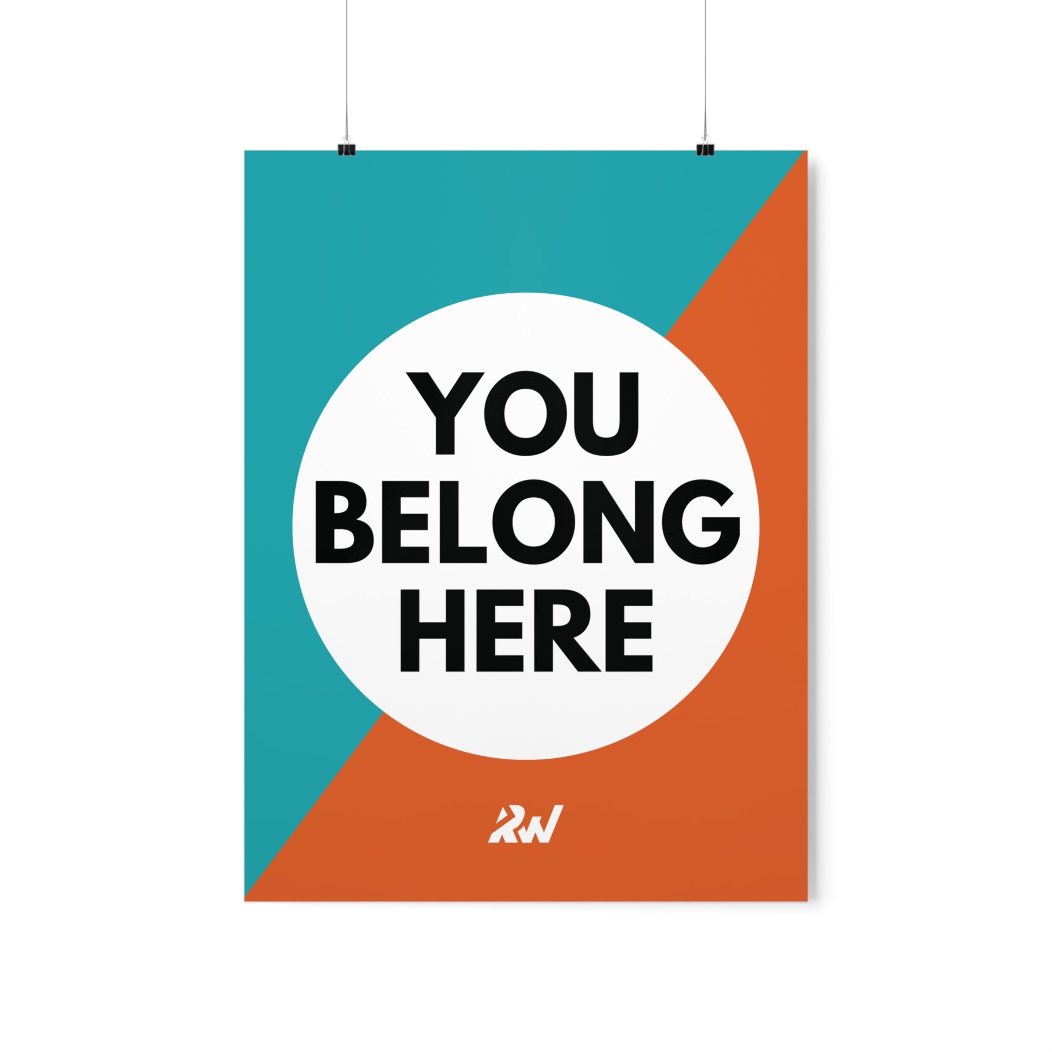 You Belong Here Poster