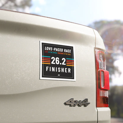 LPR Finisher - 26.2 Mileage Car Magnet