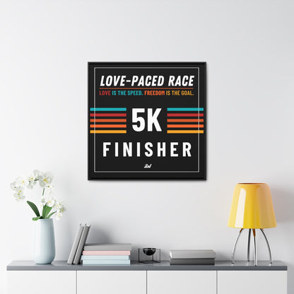 LPR Finisher Gallery Canvas Wrap, Square Frame - 5K