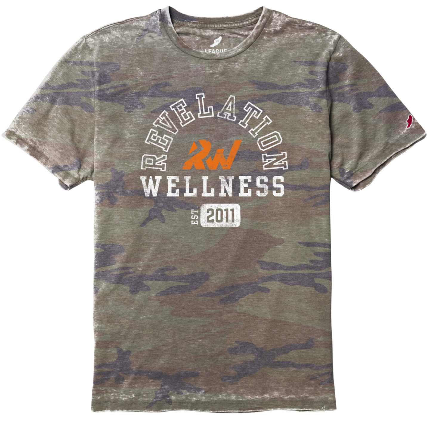 Camo Burnout Tee
