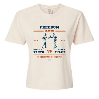 Freedom Classic Crop Tee