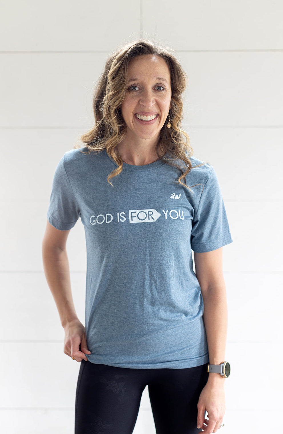 God is For You Triblend Tee - XS only