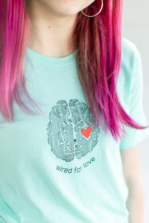 Wired for Love Tee