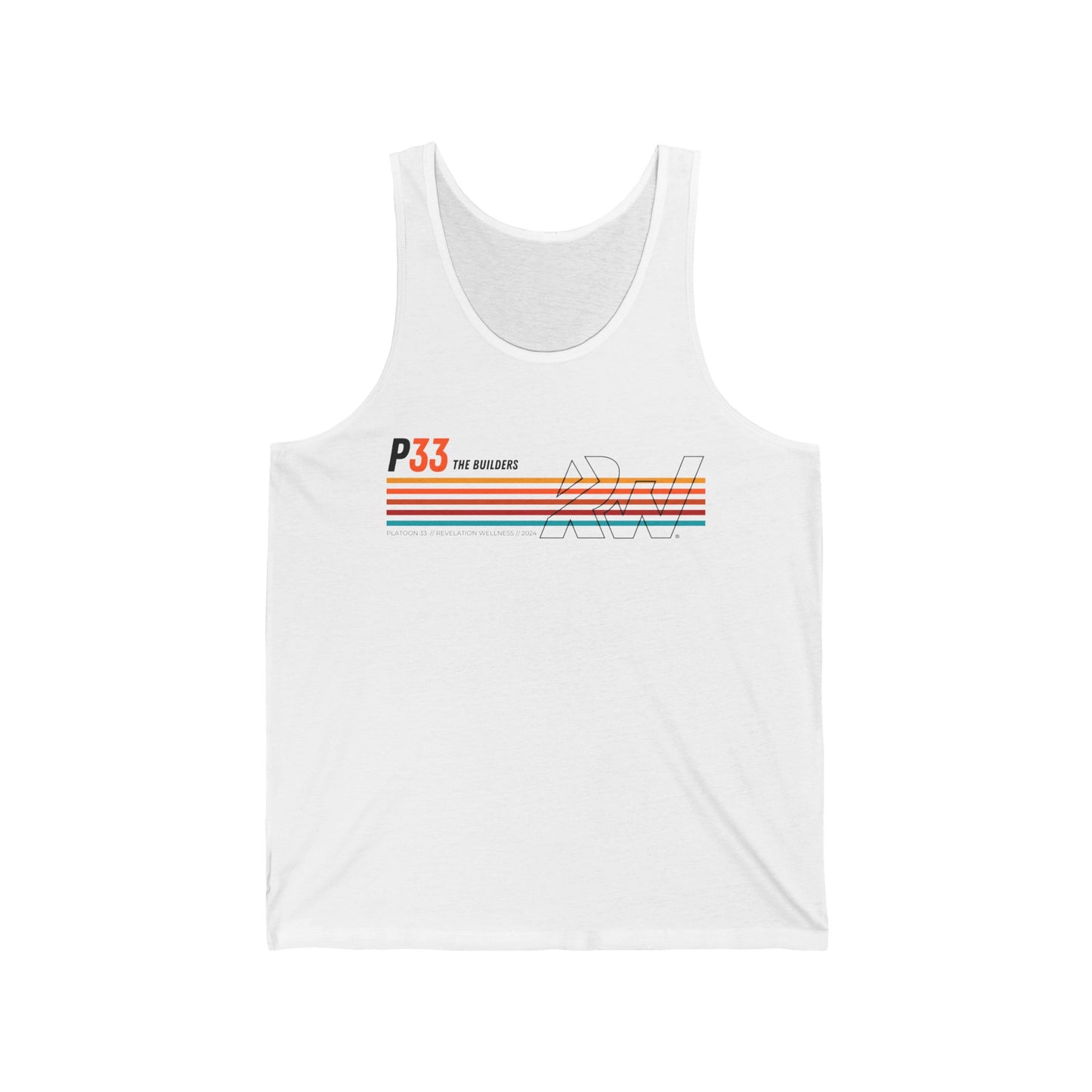 Platoon 33 Unisex Jersey Tank