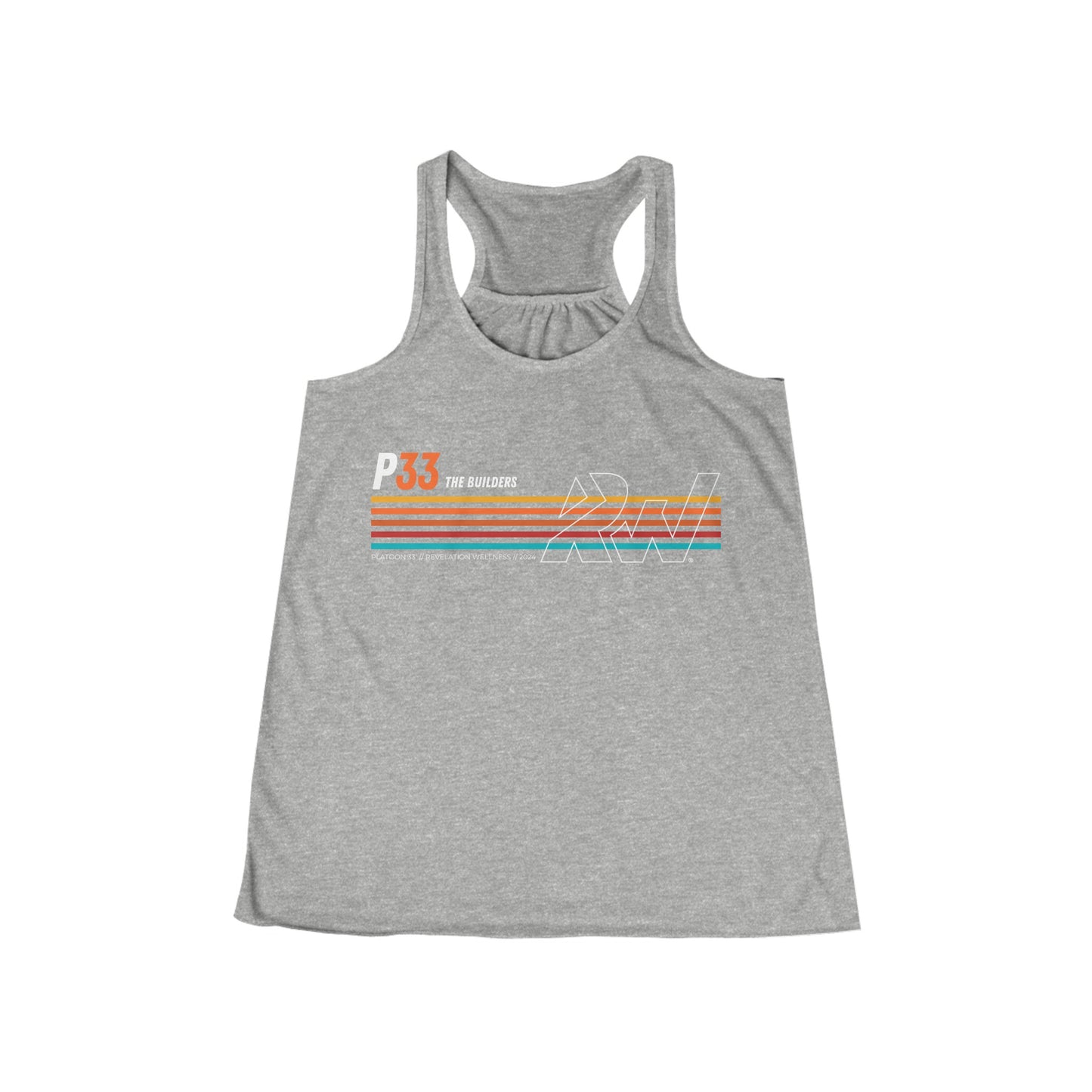 Platoon 33 Flowy Racerback Tank