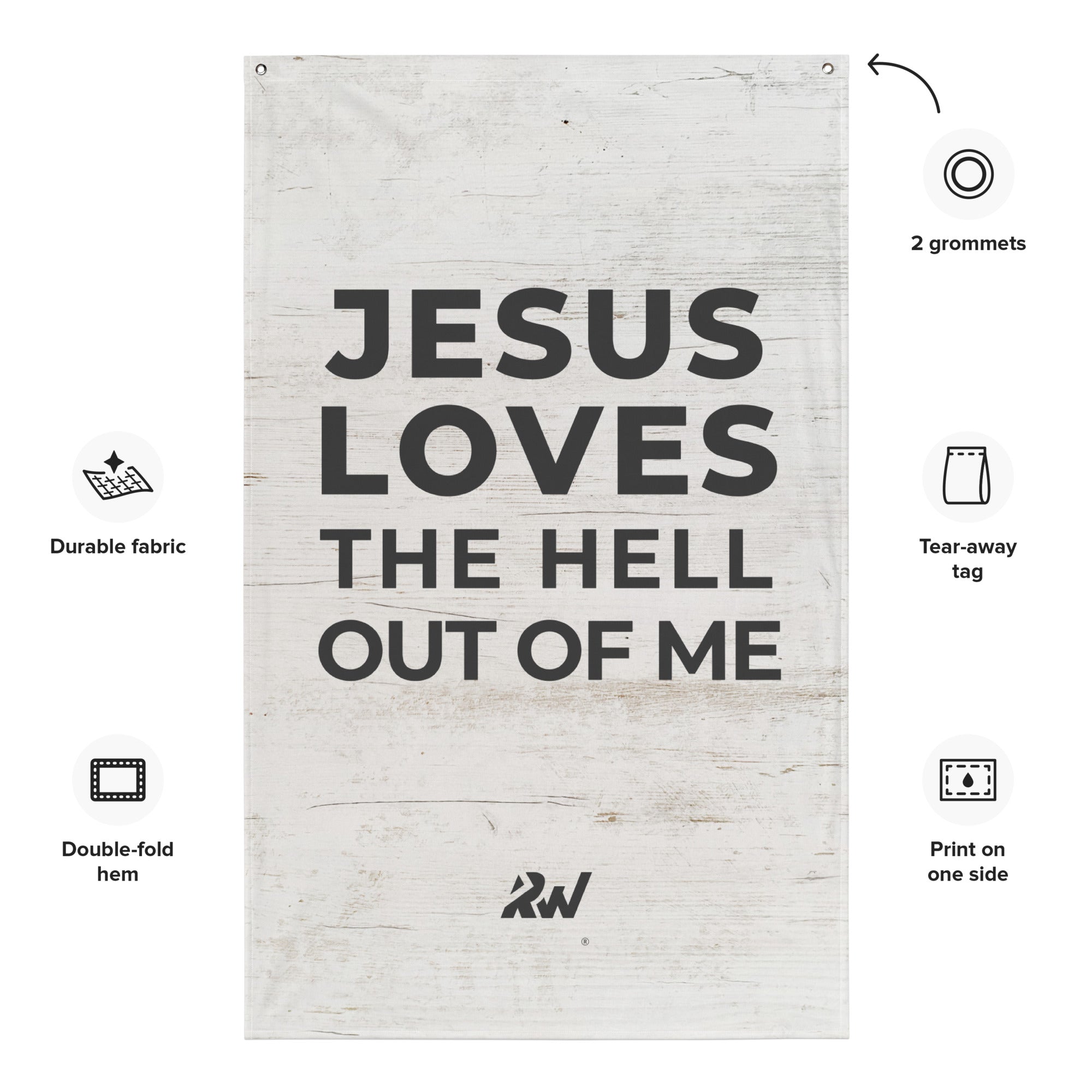 Jesus Loves Me Banner