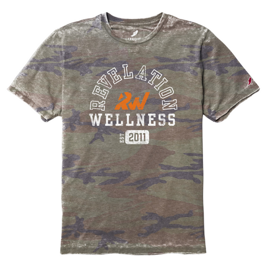 Camo Burnout Tee