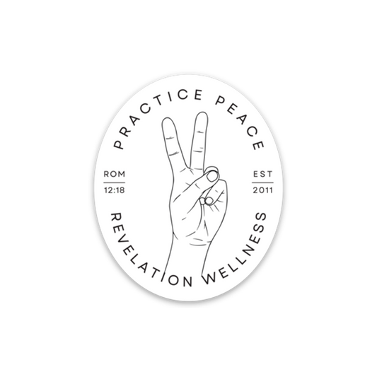 Practice Peace Sticker