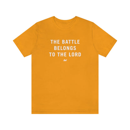 Battle Belongs to the Lord Tee