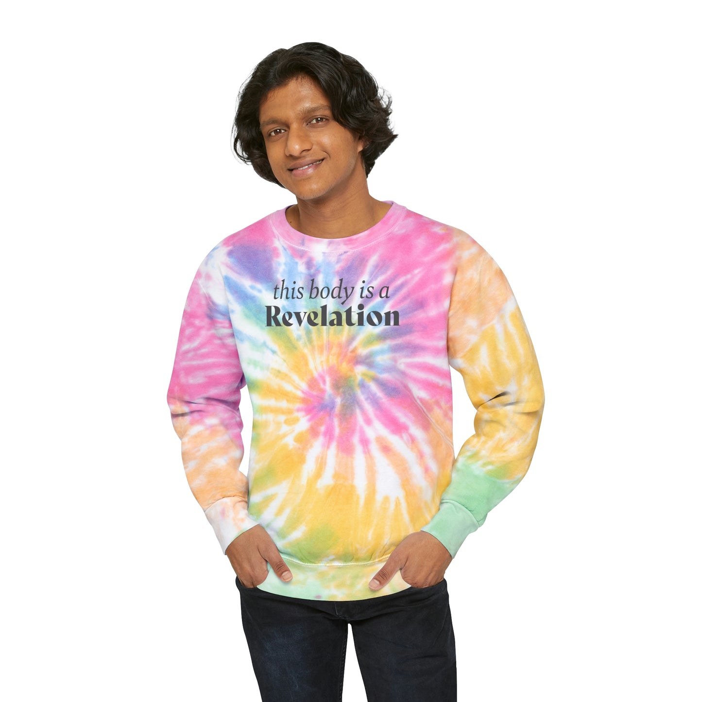 This Body Tie-Dye Sweatshirt