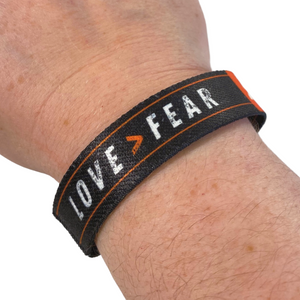 Love > Fear® Wristband
