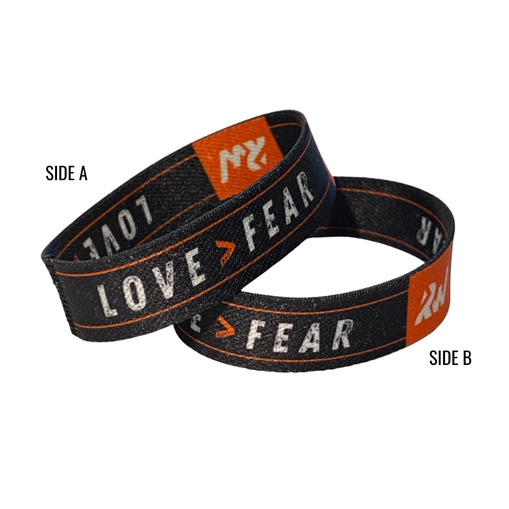 Love > Fear® Wristband