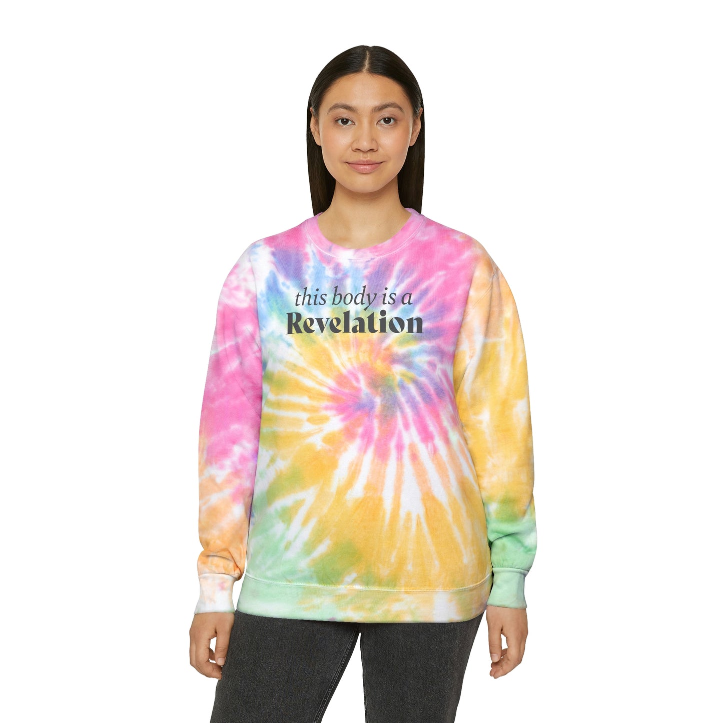 This Body Tie-Dye Sweatshirt