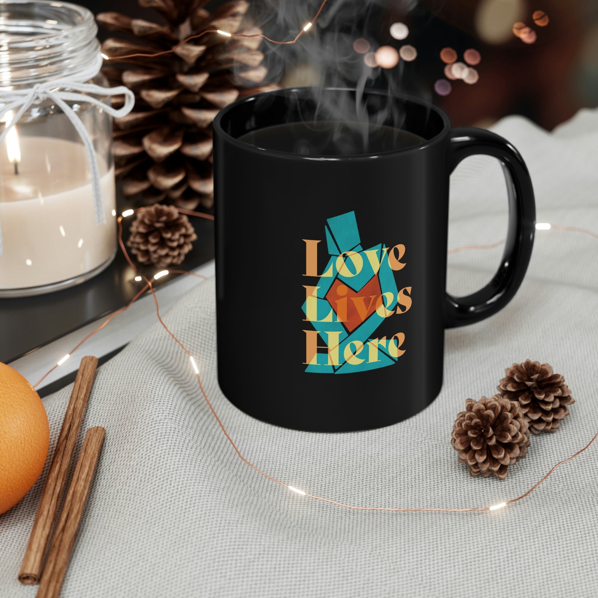 Love Lives Here Mug