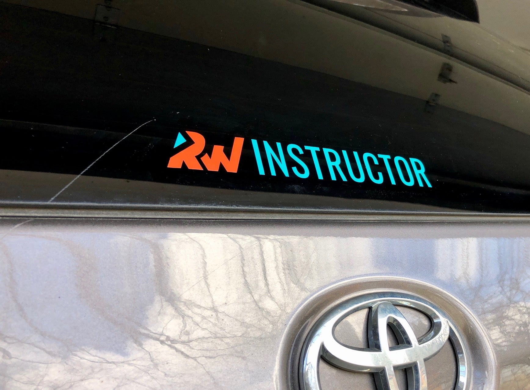 RW Instructor Decal