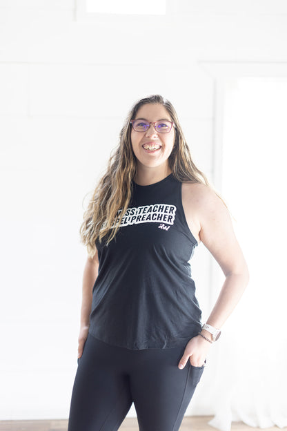 Fitness Teacher Gospel Preacher Tank