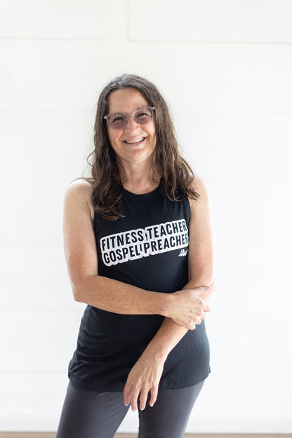 Fitness Teacher Gospel Preacher Tank