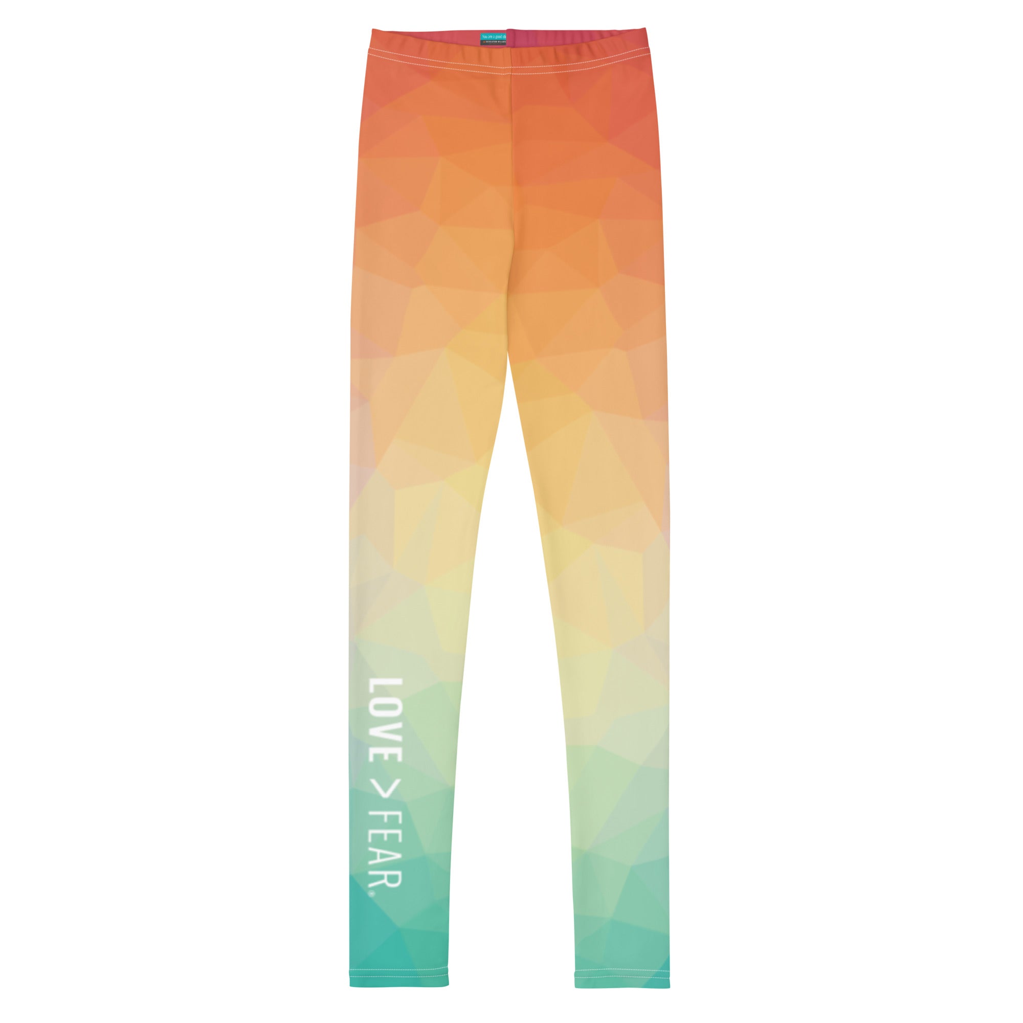 Love > Fear Youth Leggings