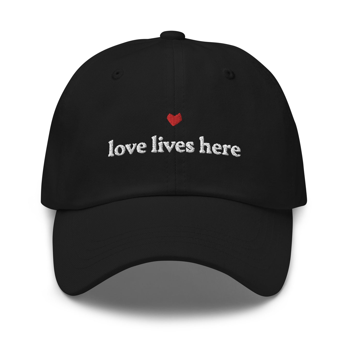 Love Lives Here Dad Hat