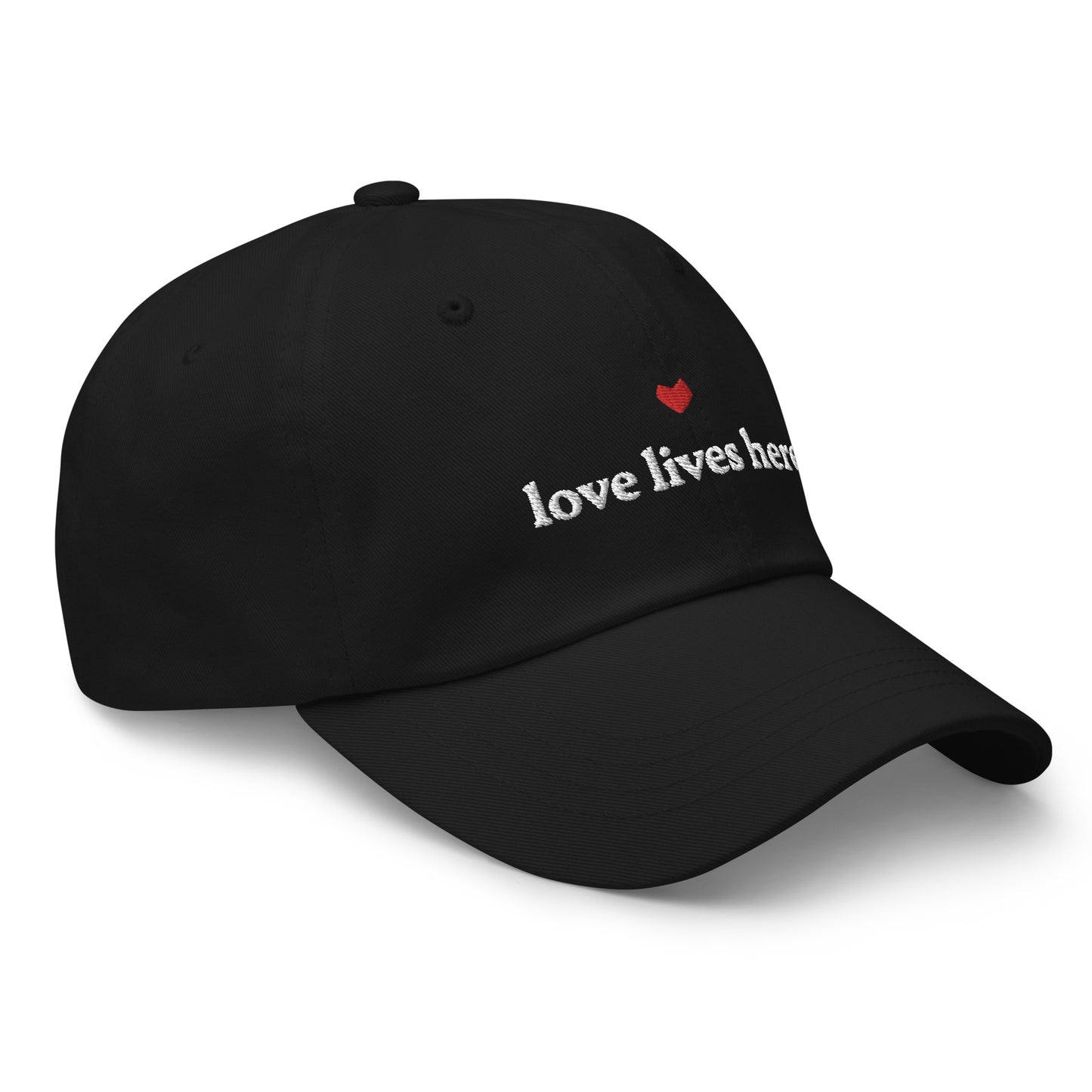 Love Lives Here Dad Hat