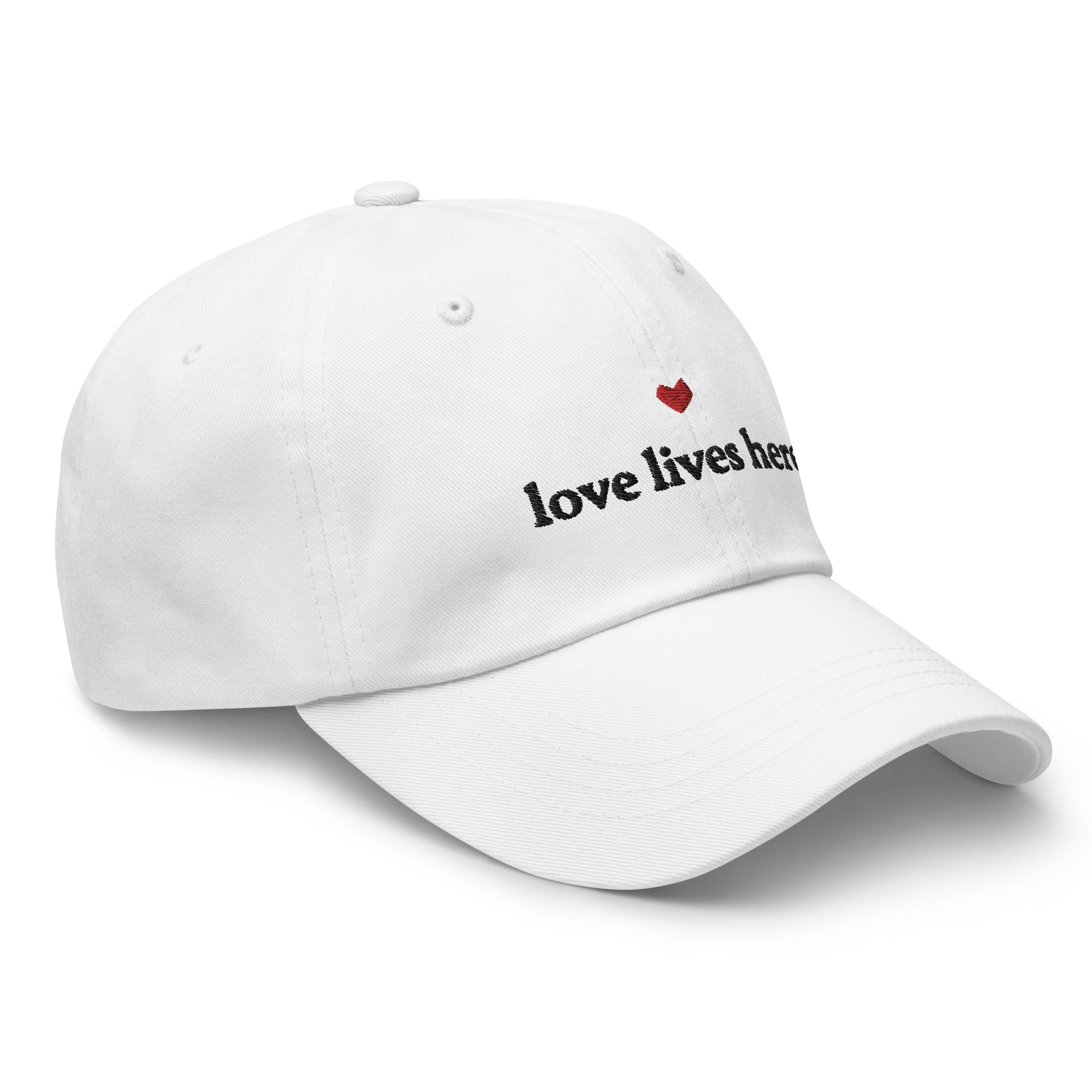 Love Lives Here Dad Hat