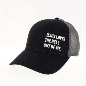 Jesus Loves Me Trucker Cap