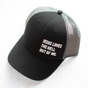 Jesus Loves Me Trucker Cap