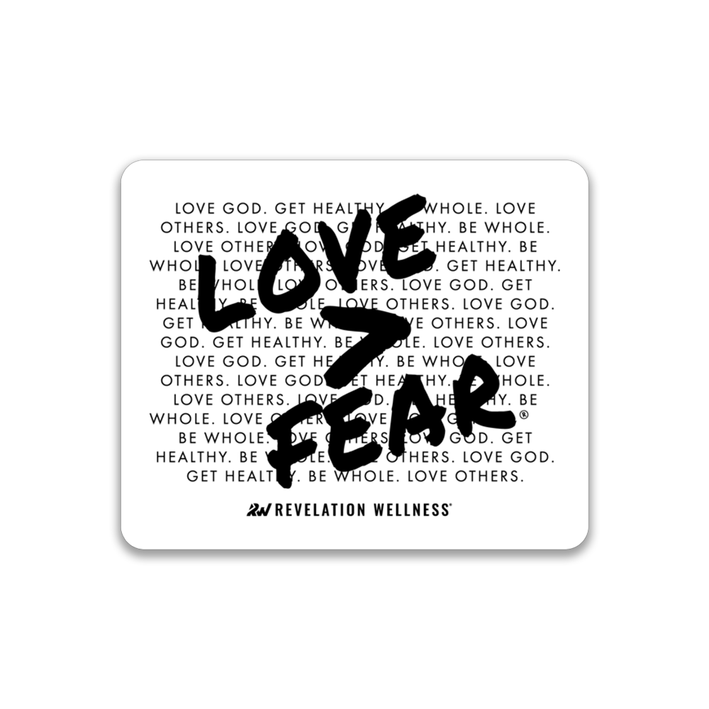 Love > Fear® Graffiti Sticker