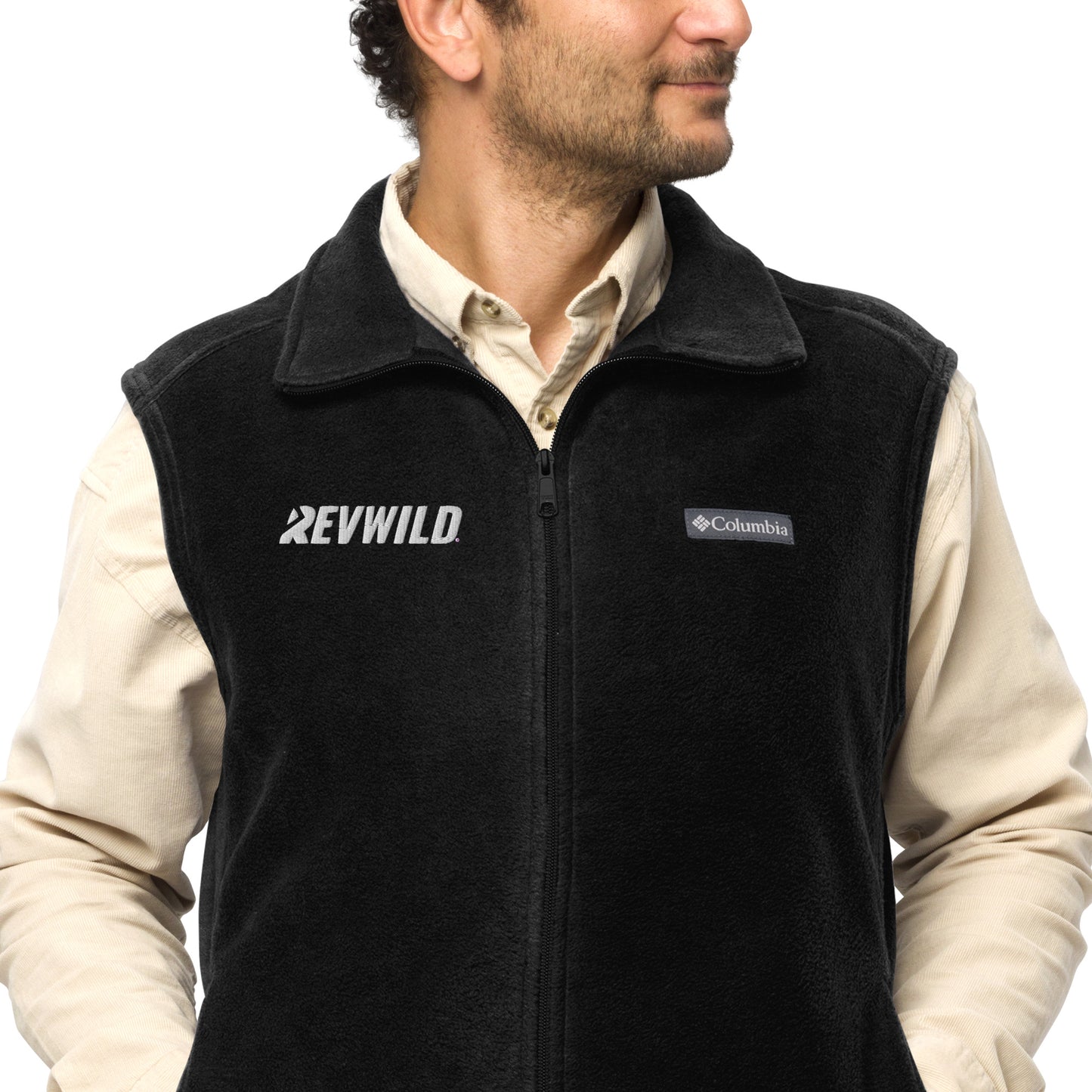 RevWild Men’s Columbia Fleece Vest