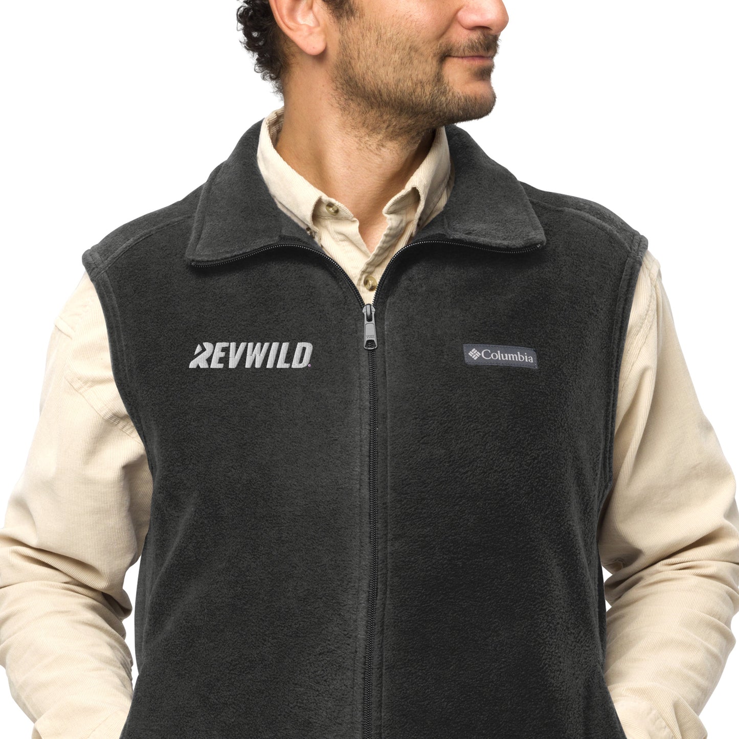 RevWild Men’s Columbia Fleece Vest